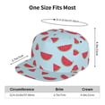 thumbnail image 6 of Uemuo Watermelon Pattern Women's Baseball Cap,Straight Brim Hat,Golf Dad Hat,Travel Hat,Sun Protection Cap,Everyday Accessory, 6 of 9