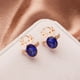 thumbnail image 1 of Pendientes navideños para mujer, tendencia 2023, novedad en el año, joyería, regalo, sombrero de Papá Noel de Navidad, aretes con perforación de Reno, 1 of 4