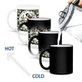 thumbnail image 4 of 3drose, Black-capped Chickadee Bird and Massachusetts Mayflowers, 11oz Magic Transforming Mug, 4 of 7
