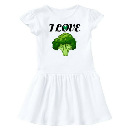 

Inktastic I Love Broccoli Gift Baby Girl Dress