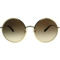 thumbnail image 2 of Dolce & Gabbana  Metal Womens Round Sunglasses Gold 56mm Adult, 2 of 3