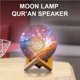 thumbnail image 5 of Methold Luz de noche LED Quran Moonlight Altavoz compatible con Bluetooth Luna Altavoz musulmán con control remoto Reproductor de audio para Cables de audio/vídeo color del cielo, 5 of 6