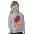 thumbnail image 3 of Awkward Styles Thanksgiving Toddler Long Sleeve Shirt Happy Turkey Kids T-Shirt, 3 of 5