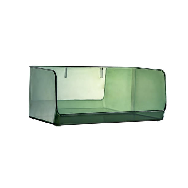 Soporte de almacenamiento, vitrina de cosméticos para lociones, perfumes, sombras de ojos, Verde sin divisor
