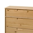 thumbnail image 4 of Commode à 3 Tiroirs en Bois Massif - Pin Naturel, 4 of 6