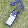 thumbnail image 3 of NIBOLOG Water Bottle Bag with Strap Mesh Water Bottle Holder Crossbody Sling Bag Adjustable Water Bottle Carrier for Walking Sports Hiking Camping, 3 of 8