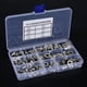 thumbnail image 2 of 93pcs Threaded Insert 1 Box M3, M4, M5, M6, M8, M10 304 Stainless Steel Blind Rivet Nut Set, 2 of 5