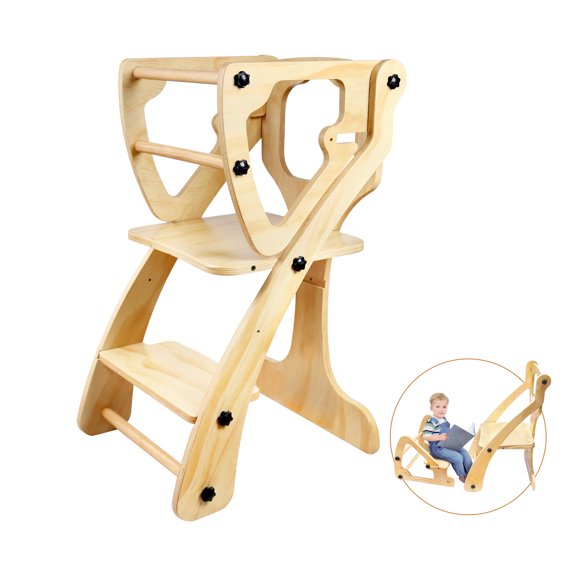 Kids Kitchen Step Stool, Toddler Standing Tower for Counter and Bathroom Sink, Children Standing Helper