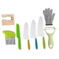 thumbnail image 4 of Juego de cuchillos para niños, herramientas de cocina para niños pequeños, juego de utensilios de cocina para actividades de aprendizaje, juguetes de 8 piezas, 4 of 8