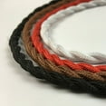thumbnail image 4 of Cable de lámpara de estilo vintage de 5 m para bricolaje, cable de tela trenzada vintage, cable de alambre eléctrico trenzado (café), 4 of 4