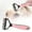 C, variant on Universal Pet Grooming Tool Double Deshedding Comb Stainless Steel Massage Brush for Dogs and Cats
