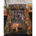 thumbnail image 1 of Juego de edredón y ropa de cama Eternity Couple Deer In The Forest Impreso en 3D, 1 of 5