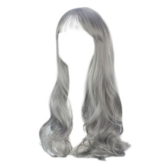 DOPI Multi-color Optional Long Loose Wavy Syntheic Wig Curly Full Natural Hair Wigs