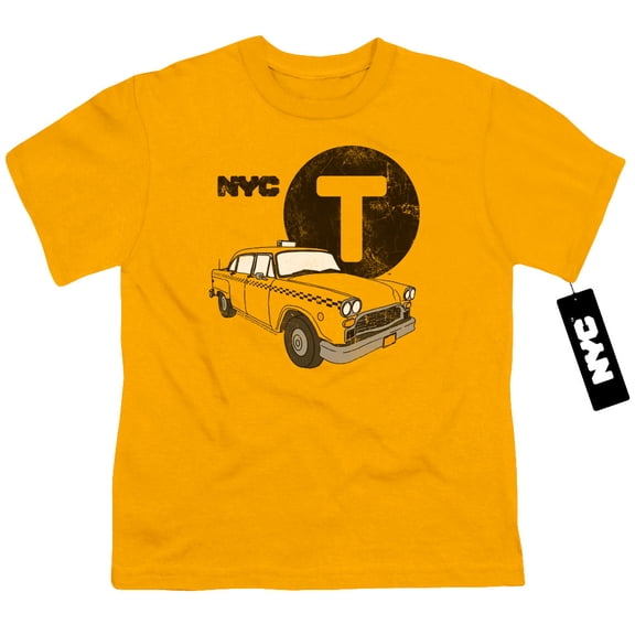 New York City Yellow Cab Youth 18/1 T-Shirt Gold