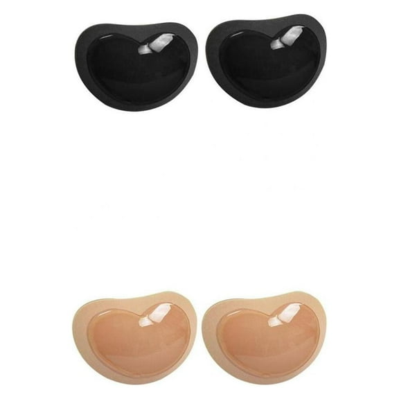 Yunhgft 4x Push Up Silicone Bra Insert Pads Breast Waterproof Enhancers for Swimsuit
