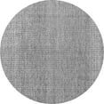 thumbnail image 1 of Ahgly Company Indoor Round Abstract Gray Modern Area Rugs, 8' Round, 1 of 4