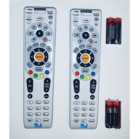 DIRECTV RC66RX RF Universal Remote Controls with Batteries, Set of