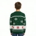 thumbnail image 2 of Kuleyang Little Boys Girls Christmas Elk Sweaters Xmas Winter Cute Knit Cartoon Prints Unisex Top Clothes Green 5 Years, 2 of 9