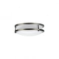 thumbnail image 4 of 20500LEDDCS-BS/ACR Access Lighting Solero II - 20W 1 LED Flush Mount In Transitional Style-4 Inches Tall and 12 Inches Wide-Brushed Steel Finish, 4 of 7