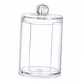 thumbnail image 4 of STRANDCHIC Cotton Rounds with Holder Swab Box Transparent Plastic Dust-free for Bathroom Use 1Set, 4 of 6