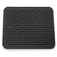 thumbnail image 1 of Set Of 6 Placemats Cotton Round Braided Placemats Washable Gray Round Placemats Washable Heat-Resistant, 1 of 5