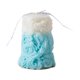thumbnail image 2 of Vela perfumada con forma de columna romana geométrica navideña, elegante degradado azul y blanco con estrellas para decorar el hogar o regalar, cera aromática para árboles navideños., 2 of 6