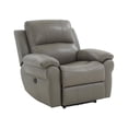 thumbnail image 3 of K-Living Danica high-grade leather Power Recliner Chair in Grey with USB Outlet, 3 of 3