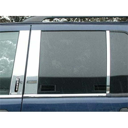 Pillar Rear Trim - Stainless Steel Pillar Post Trim for 02-10 FORD EXPLORER-4DR