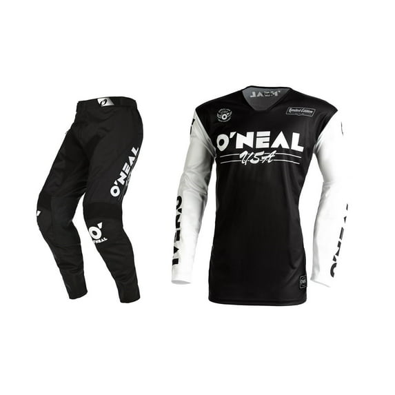 Oneal Mayhem Bullet Black/White Jersey Pant Combo (XX-Large / Pant W38)
