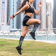thumbnail image 6 of Lsque Steampunk Mechanical Butterfly Pattern Sport Compression Socks for Men & Women 15-20 mmHg Knee High Nurse Pregnant Running Medical and Travel Athletic, 6 of 6