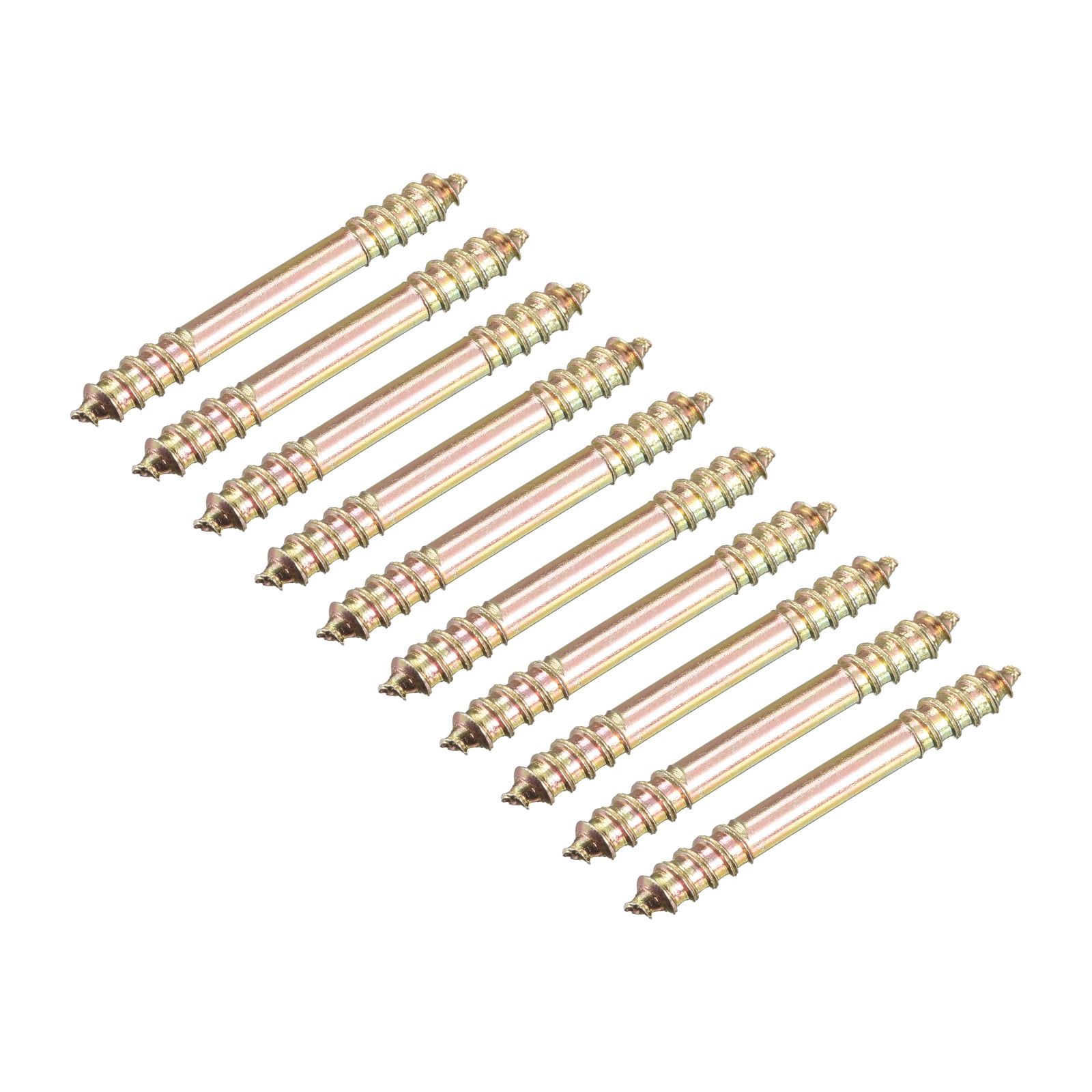 5x40mm Hanger Bolts, 80 Pack Double Ended Thread Wood to Wood Dowel