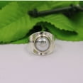 thumbnail image 2 of Silver Gift Ring, Pearl Solid 925 Sterling Silver Ring, 2 of 5