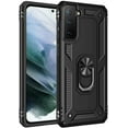 thumbnail image 1 of Samsung Galaxy S21 FE Magnetic Ring Rugged Shockproof Case Heavy Duty Protective Back Cover, 1 of 5