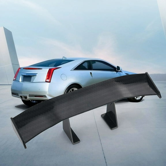 SPRING PARK Universal Mini Spoiler Wing Auto Car Tail Decoration Car-Styling Accessories Black