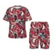 thumbnail image 1 of Balery Rooster Head Conjunto de Pijama Infantil de Manga Corta con Estampado – Ropa de Dormir de Algodón Suave-X-Large, 1 of 6