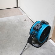 XPOWER 1/4 HP 2100 CFM Variable Speed Sealed Motor Ventilation Axial Air Mover - Blue