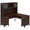 Mocha Cherry, variant on Scranton & Co Wood Hansen Cherry L Shaped Desk with Hutch 64.48" Unassembled