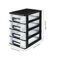 thumbnail image 2 of MUSEYA Drawer Storage Organizer Square for Living Room 1Set, 2 of 7