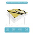 thumbnail image 5 of Yellow Geometric Queen Size Down Alternative Comforter, Lightweight Comforter Quilt Bedding Set with Pillow Shams Farmhouse Abstract Black White Striped All Seasons Bed Comforter Duvet Insert 90"x96", 5 of 7