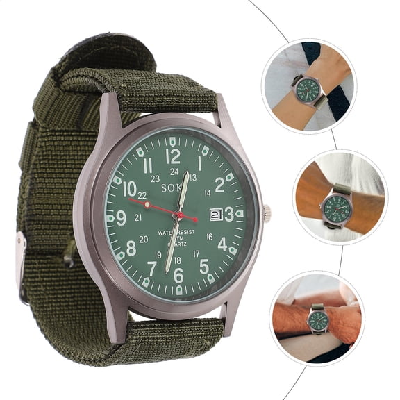 AURARMLET 1Pcs Watch for Men Quartz Wristwatch Metal Alloy Glass Simple Design 8.5mm