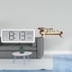 thumbnail image 2 of Reloj de pared digital con , reloj de escritorio multifuncional, sofá miniatura de madera, muebles de casa de muñecas, material PP, ade, 2 of 8