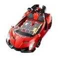 thumbnail image 4 of Volante de ción eléctrica para niños, juguete electrónico de aventuras, juegos de mesa, regalos de vacaciones, juguete para juego de imitación , Rojo, 4 of 9
