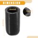 thumbnail image 4 of Tap?n de extremo de manguera de vac?o de entrada de tapa de refrigerante de silicona Universal de 25mm 0.98 "ID-coche para puerto de agua de vac?o de derivaci?n del calentador de refrigerante-negro de silicona Unique Bargains Tapa de manguera de silicona, 4 of 6