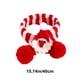 thumbnail image 3 of Bufanda para collar de gato, babero de punto para mascotas, decoración navideña ajustable, material de algodón, color rojo festivo, para perros pequeños y gatos de hasta 4.5 kg,Vsgery, 3 of 6