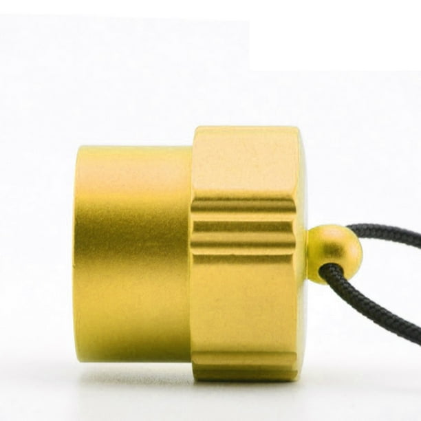 Mantenga la tapa del polvo de buceo Pequeño anillo de la hebilla de la hebilla Concepto conveniente para transportar y almacenar colores surtidos Servicio a largo plazo Cubierta de grasa Golden Noticed OD003142-04