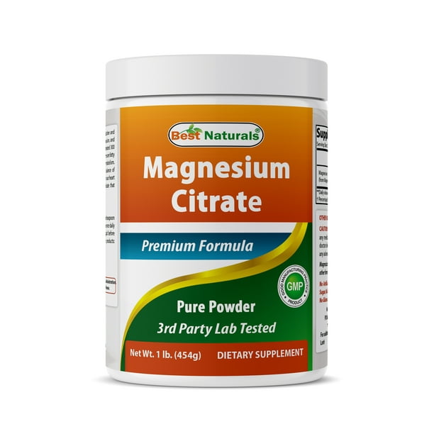 Best Naturals Magnesium Citrate Powder 1 pound