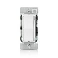 thumbnail image 3 of Leviton DSL06-1LZ, 600W White Rocker Slide Light Dimmer & Switch, 3 of 4