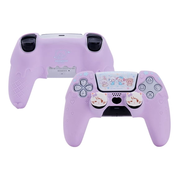 GeekShare Mikko PS5 Controller Skin, Anti-Slip Silicone Protective Case for PS5 Wireless Controller
