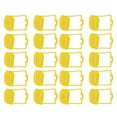 thumbnail image 2 of Chicken Drinking Cup Set, Easy Installation Chicken Waterer Cup Kit 20Pcs Bright Color Rust Proof  For Rabbits For Farm Yellow,Red, 2 of 8