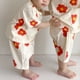 thumbnail image 3 of Conjunto de pijamas de verano para bebés de 0 a 5 años, ropa de descanso con estampado bonito, Top de manga corta + Pantalones cortos, ropa informal para el hogar para niños y niñas de 2 uds., 3 of 6